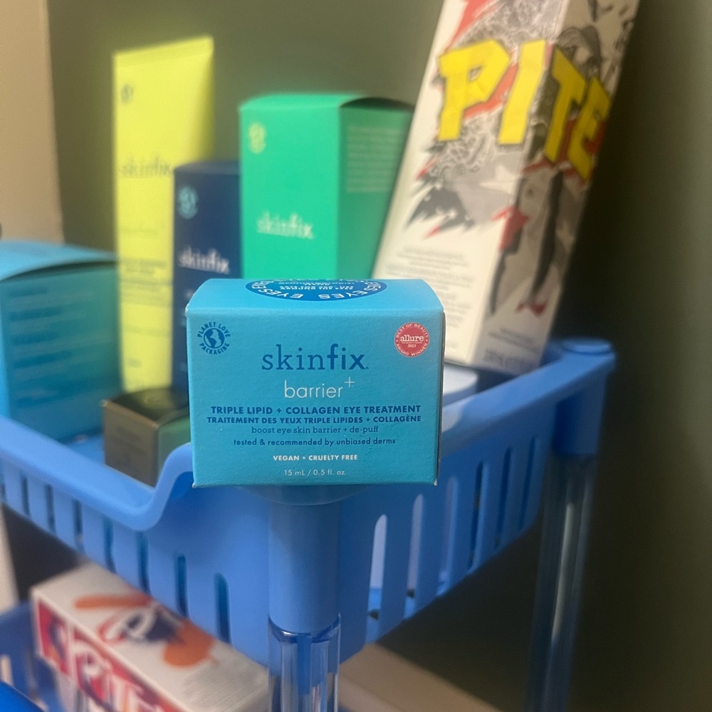 Skin Barrier Triple Lipid + Collagen Eye Treatment - Blue